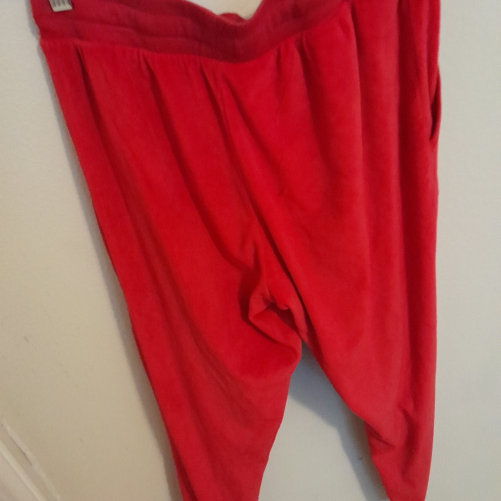 Red sweats